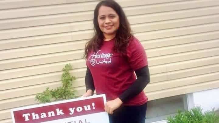 Heritage staff member wearing a Heritage United T shirt