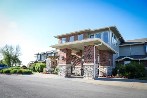 Heritage Pointe assisted living entrance