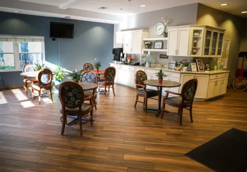 Heritage Pointe assisted living coffee shop