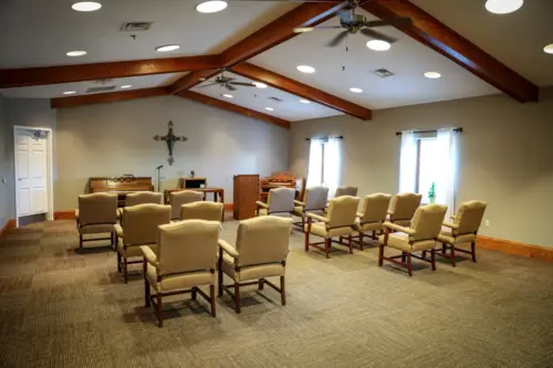 Heritage Pointe assisted living chapel