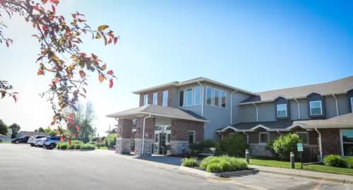 Heritage Pointe assisted living entrance