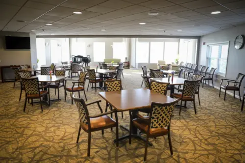 Heritage Pointe assisted living community room