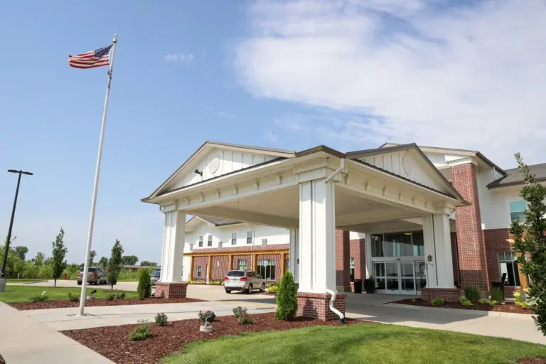 The Heritage at Fountain Point main entrance