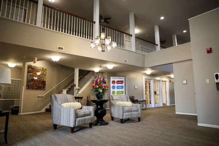 Fountain View Senior Living Independent living lobby