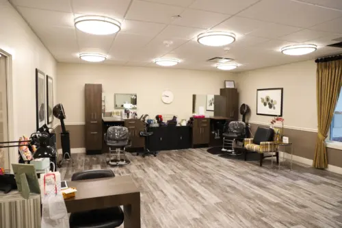 The Heritage at Fox Run salon and barber shop