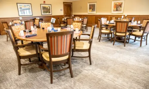 The Heritage at Legacy Dining room chairs and table