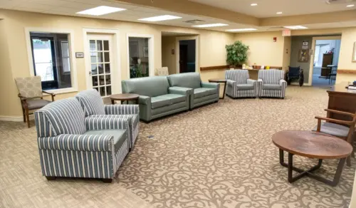 The Heritage at Legacy Memory care living room