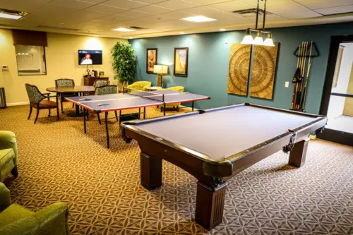 Orchard Pointe at Arrowhead game and billiards room