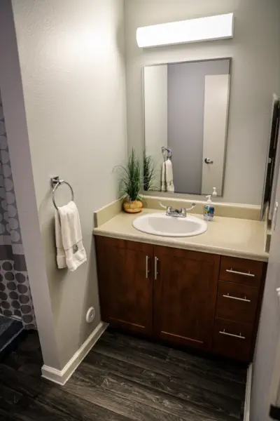 Orchard Pointe at Arrowhead apartment bath