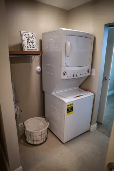 Orchard Point at Creek Valley independent living Apartment washer/dryer