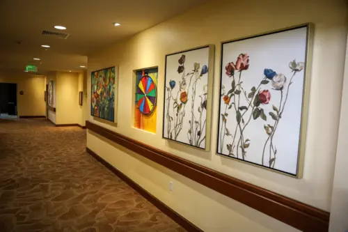 Orchard Pointe at Surprise memory care tactile art