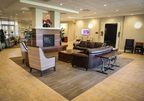 Ridgewood Senior Living assisted living main lobby