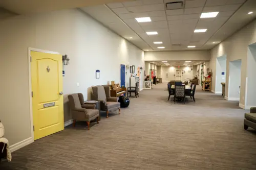 Ridgewood Senior Living memory care hallway