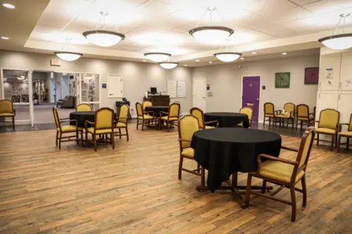 Ridgewood Senior Living memory care dining area