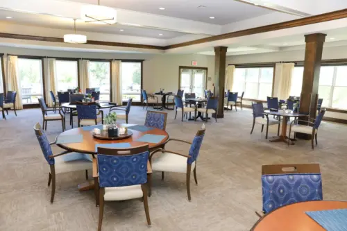 The Heritage at Sterling Ridge dining room tables and chairs