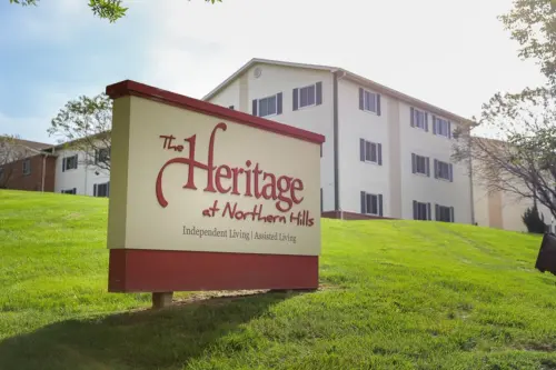 The Heritage at Northern Hills entrance sign