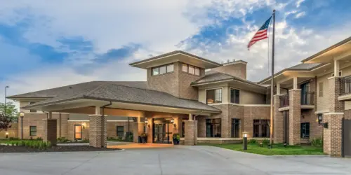 The Heritage at Legacy assisted living entrance​